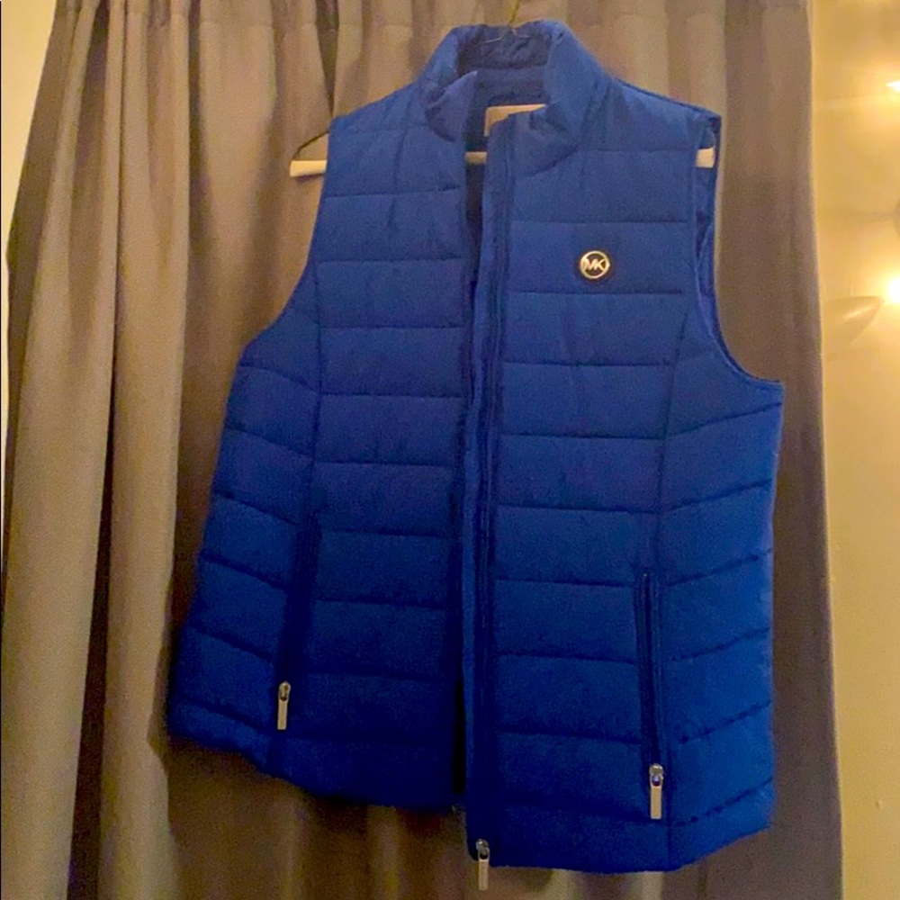 Like new michael kors royal blue vest